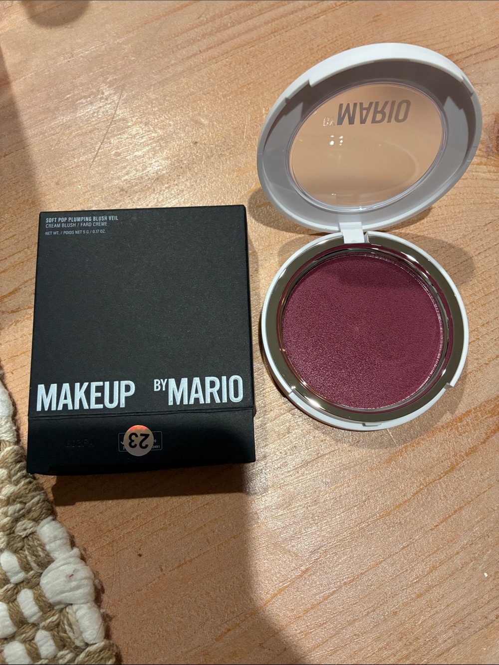Makeup By Mario Cream Blush - Deep Berry Plum